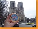 Česká Pařížská paštika u pařížského Notre Damu
