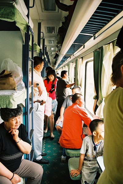 Čína a Rusko 2006 vlakem